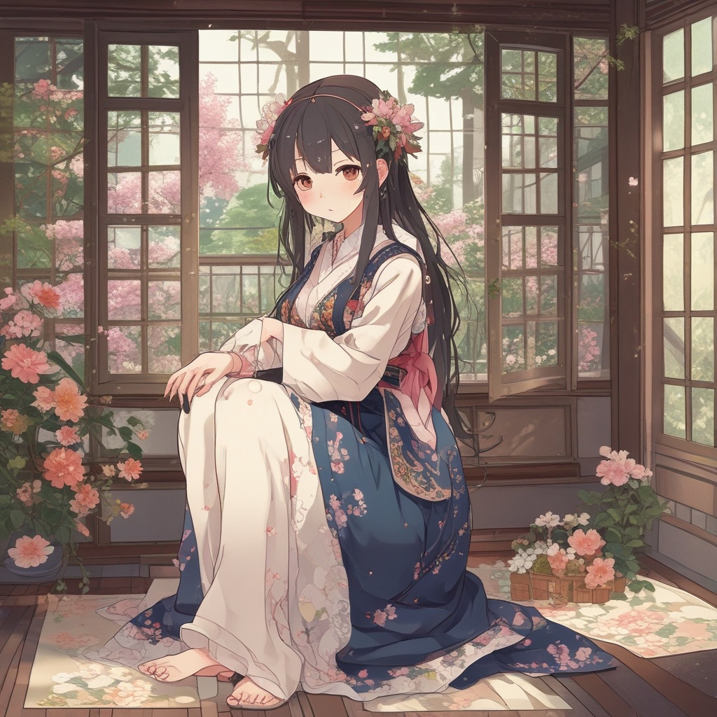 ビーチの美しい夕日